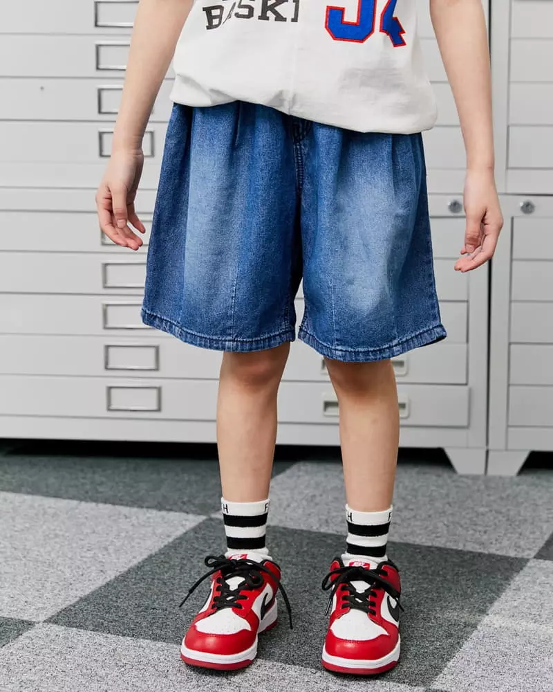 Apple Smile - Korean Children Fashion - #Kfashion4kids - Dart Jeans