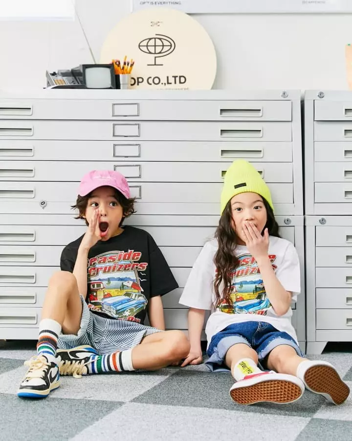 Apple Smile - Korean Children Fashion - #childofig - Car Tee - 2
