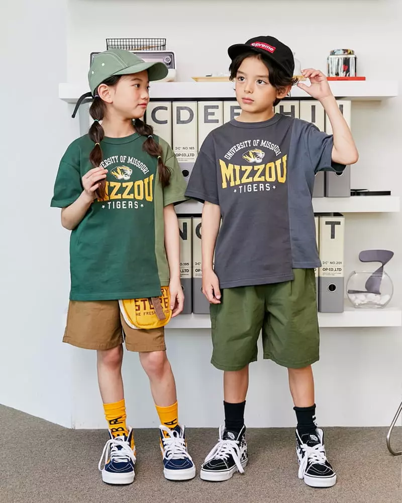 Apple Smile - Korean Children Fashion - #childrensboutique - Tiger Tee - 8