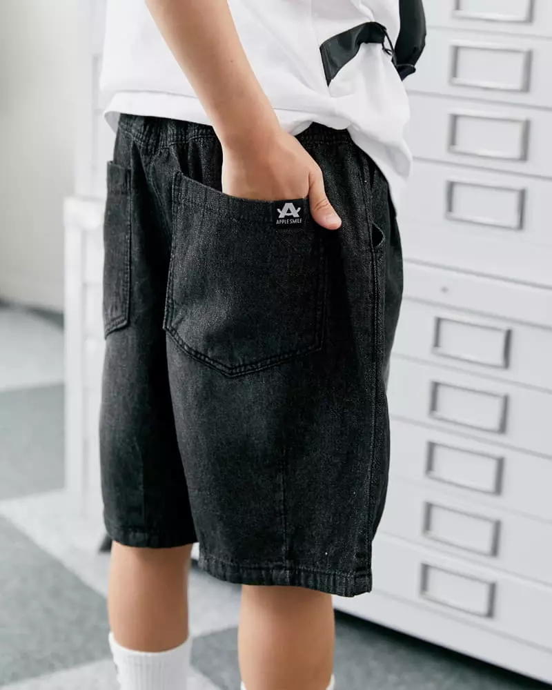 Apple Smile - Korean Children Fashion - #childrensboutique - Dart Jeans - 8