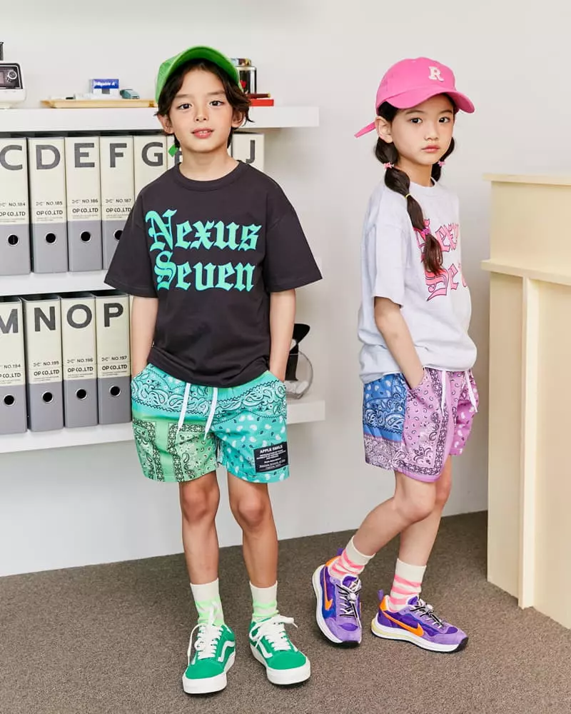 Apple Smile - Korean Children Fashion - #fashionkids - Nexus Tee - 3