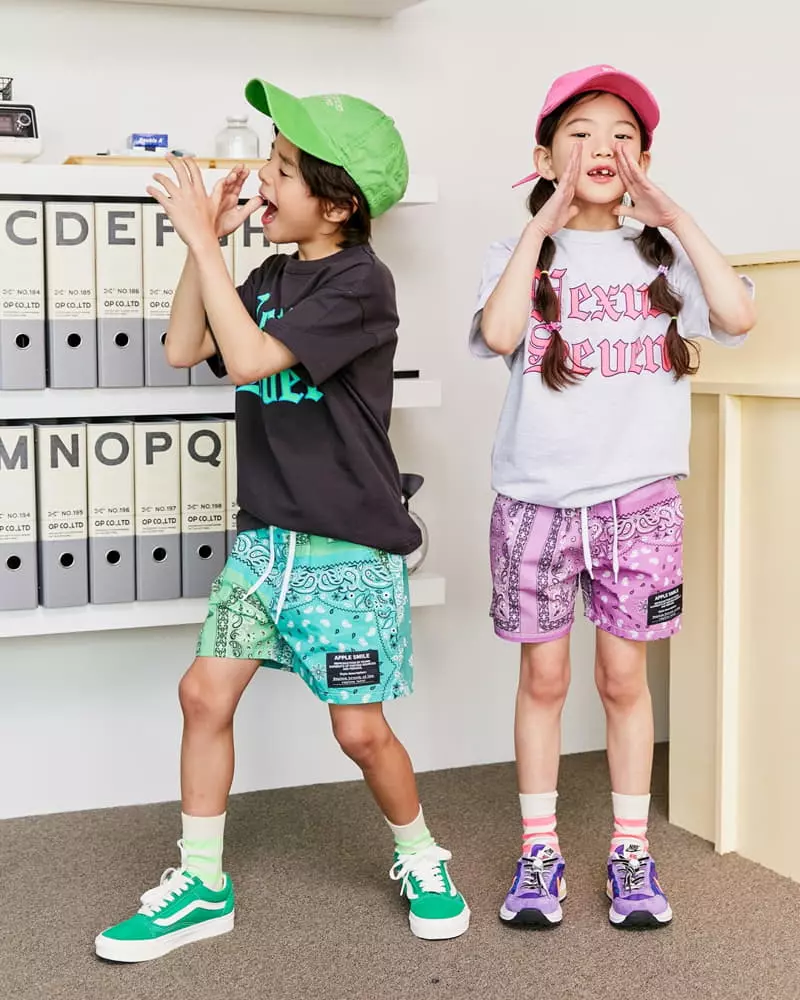 Apple Smile - Korean Children Fashion - #fashionkids - Nexus Tee - 4