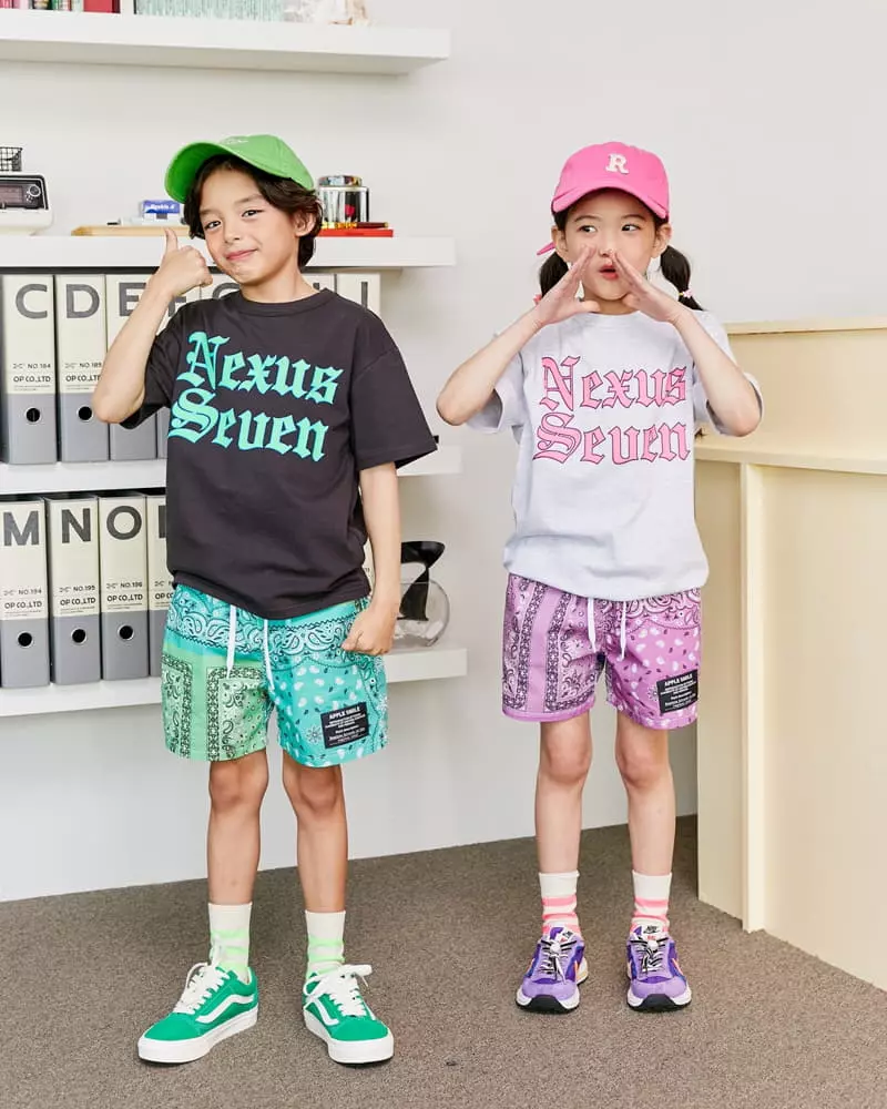 Apple Smile - Korean Children Fashion - #kidsstore - Nexus Tee - 5