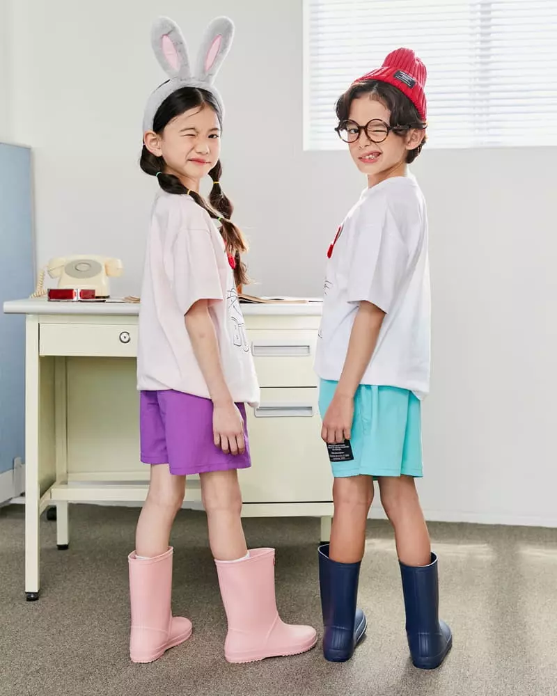 Apple Smile - Korean Children Fashion - #kidsstore - Pastel Pants - 2