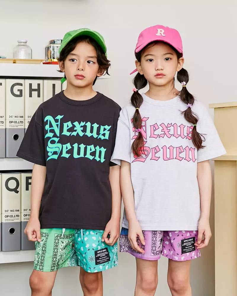 Apple Smile - Korean Children Fashion - #littlefashionista - Nexus Tee - 8