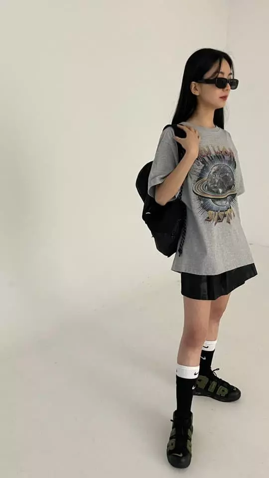 Atpz - Korean Women Fashion - #momslook - Univers Tee - 5
