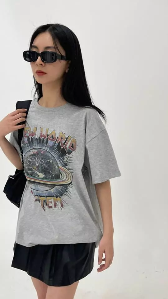 Atpz - Korean Women Fashion - #momslook - Univers Tee - 7