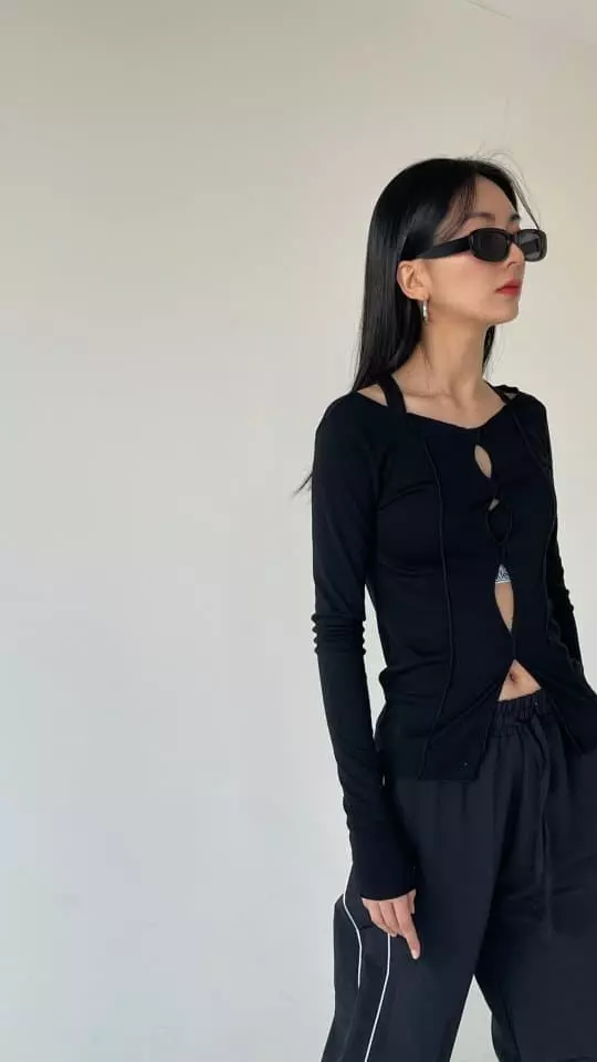 Atpz - Korean Women Fashion - #momslook - 3 Whole Tee - 7