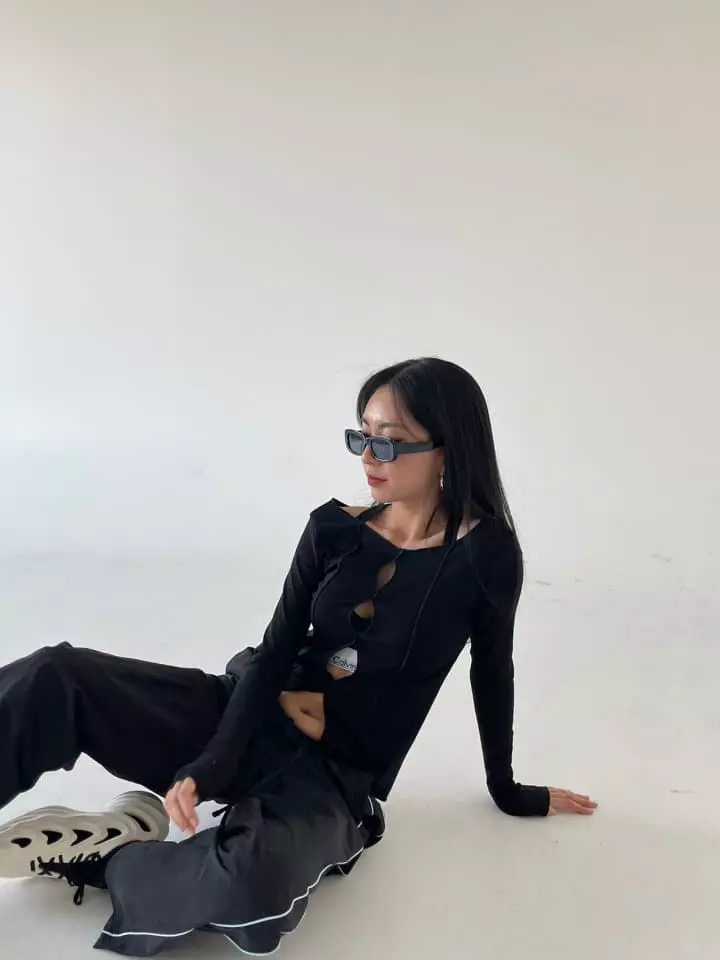 Atpz - Korean Women Fashion - #momslook - 3 Whole Tee - 8