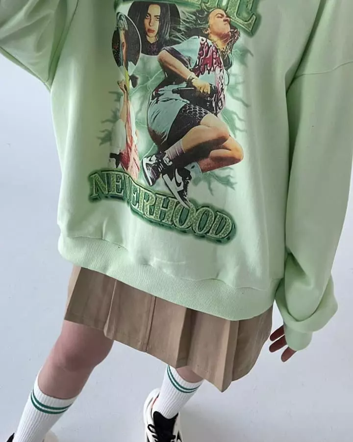 Atpz - Korean Women Fashion - #momslook - Billy Sweatshirt - 2