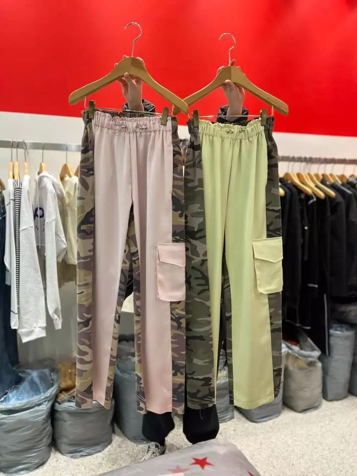 Atpz - Korean Women Fashion - #pursuepretty - Satin Cargo Pants - 11