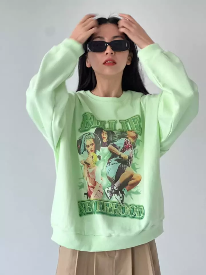 Atpz - Korean Women Fashion - #restrostyle - Billy Sweatshirt - 7