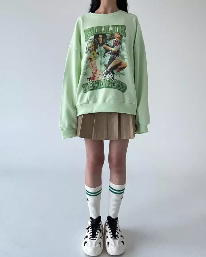 Atpz - Korean Women Fashion - #womensfashion - Billy Sweatshirt - 3