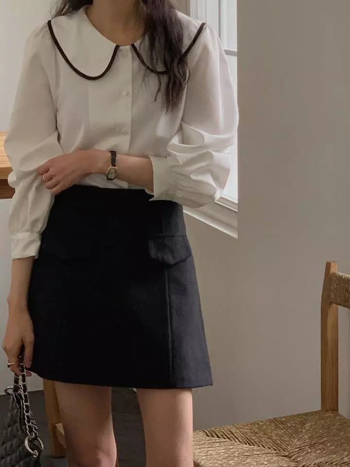 Atthismoment - Korean Women Fashion - #momslook - US Blouse - 6