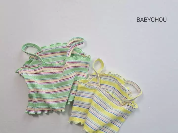 Babychou - Korean Children Fashion - #childrensboutique - Andre Sleeveless