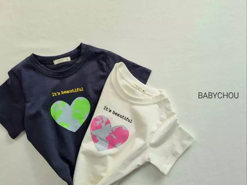 Babychou - Korean Children Fashion - #kidsstore - Love Us Tee - 2