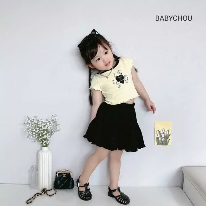 Babychou - Korean Children Fashion - #magicofchildhood - Angel Heart Tee - 12