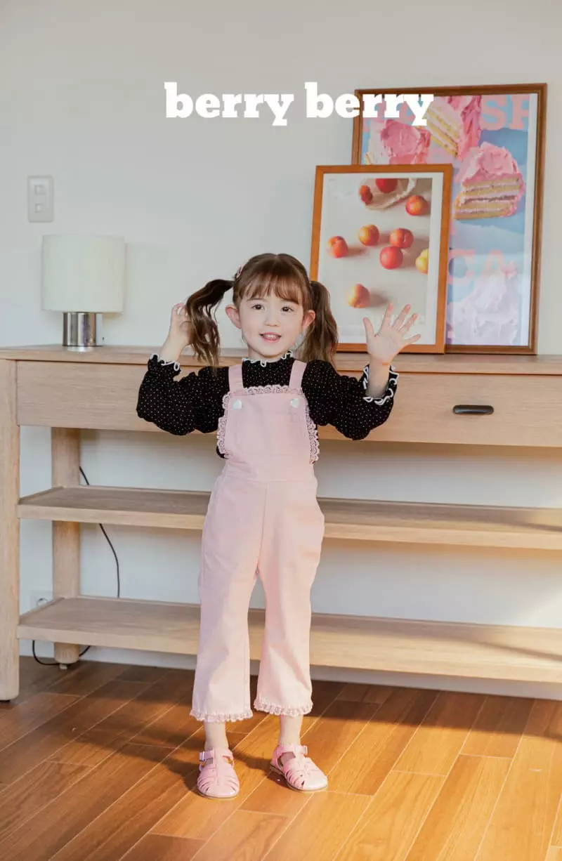 Berry Berry - Korean Children Fashion - #childofig - Chu Overalls - 6