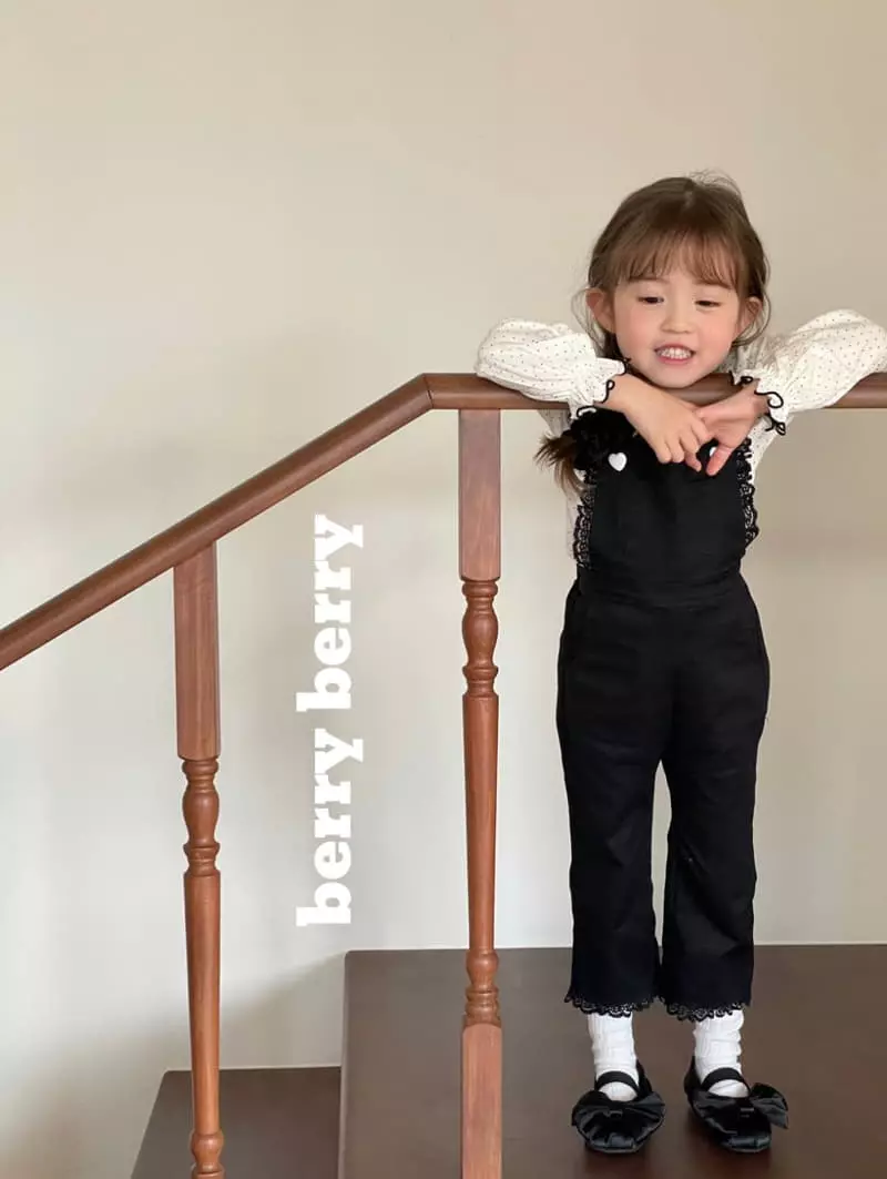 Berry Berry - Korean Children Fashion - #childofig - Dove Rib Tee - 5