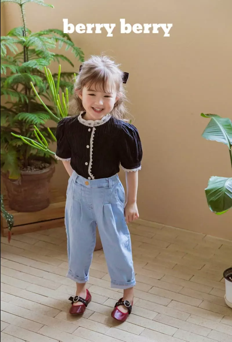 Berry Berry - Korean Children Fashion - #stylishchildhood - Mabel Blouse - 4