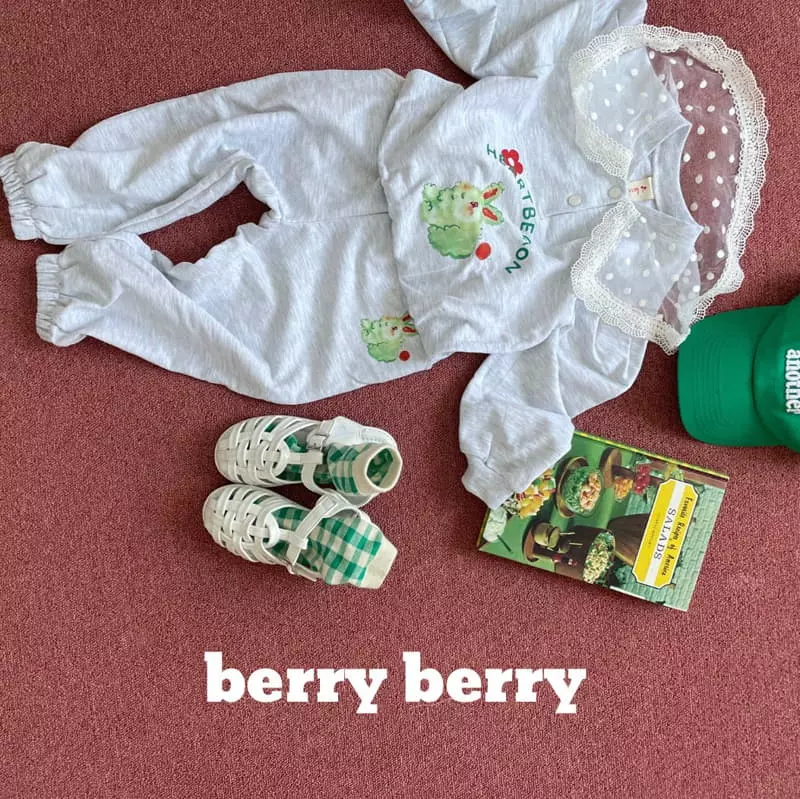 Berry Berry - Korean Children Fashion - #littlefashionista - Bbeggom Top Bottom Set - 5