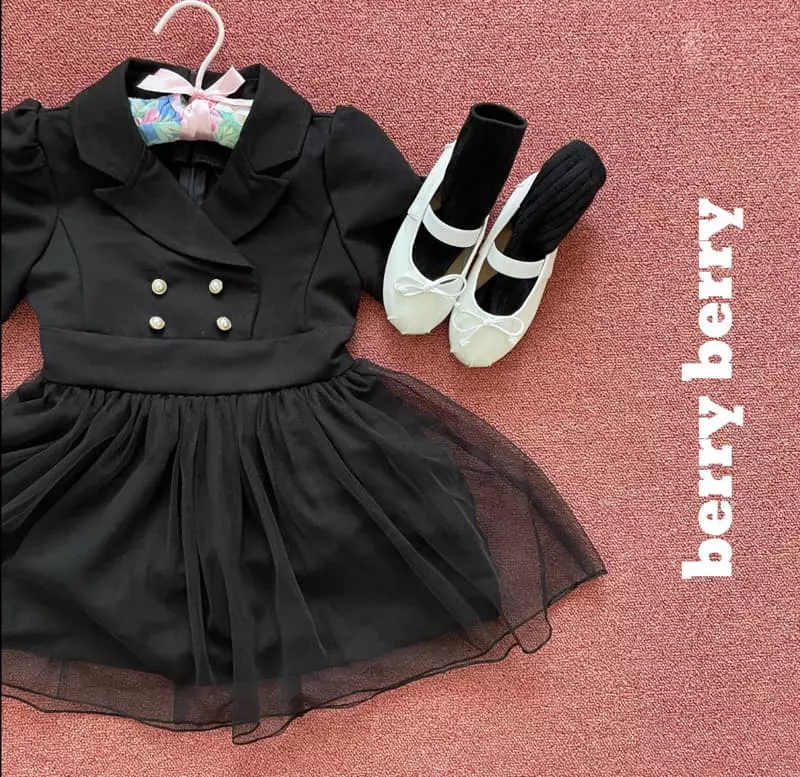 Berry Berry - Korean Children Fashion - #prettylittlegirls - Jenny One-piece - 2