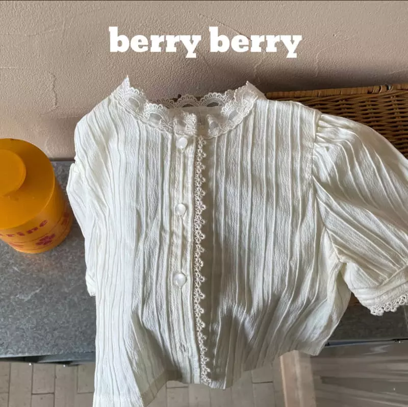 Berry Berry - Korean Children Fashion - #todddlerfashion - Mabel Blouse