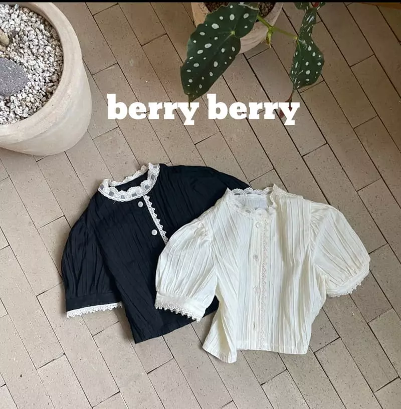 Berry Berry - Korean Children Fashion - #toddlerclothing - Mabel Blouse - 2