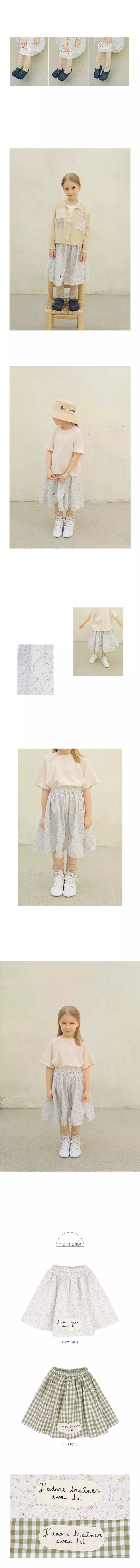 Bien a Bien - Korean Children Fashion - #kidsshorts - Abec Skirt - 3