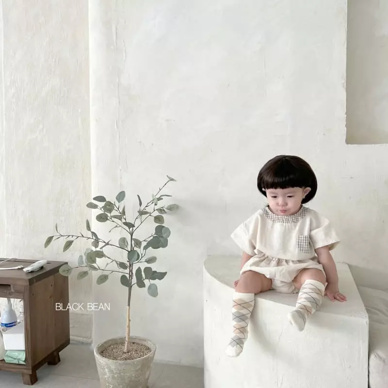 Black Bean - Korean Baby Fashion - #babyoninstagram - May Bebe Top Bottom Set