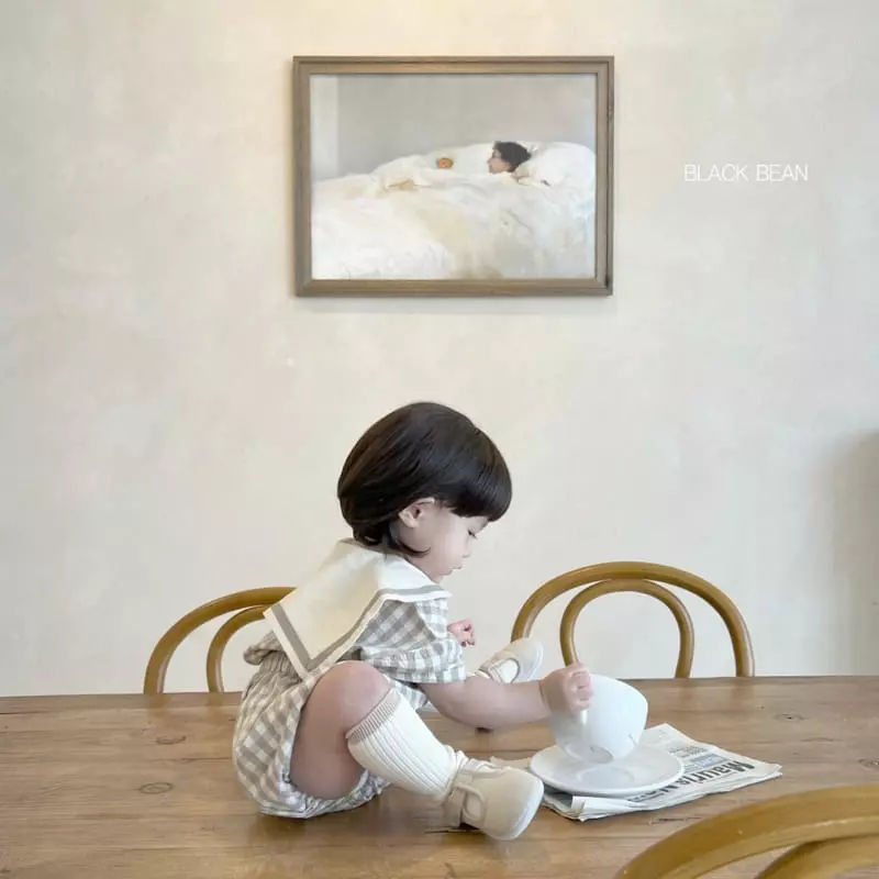 Black Bean - Korean Baby Fashion - #smilingbaby - Bebe Mood Bloomer Set - 6