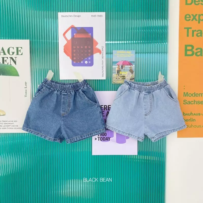 Black Bean - Korean Children Fashion - #childofig - 617 Vintage Denim Shorts - 11