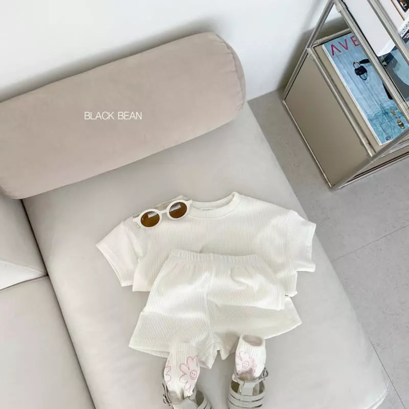 Black Bean - Korean Children Fashion - #childofig - Daily Top Bottom Set with Mom - 9