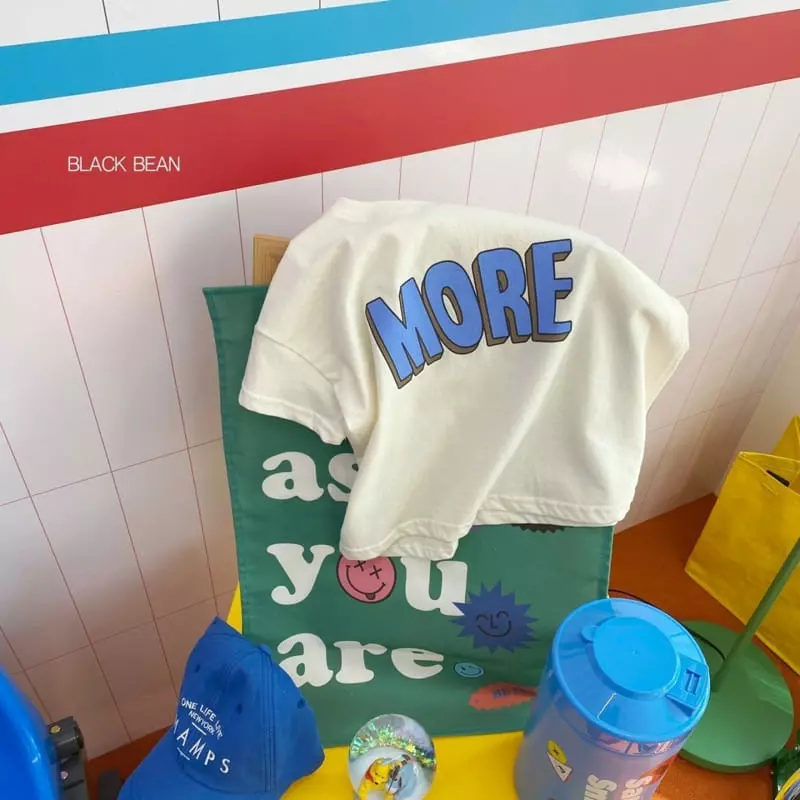Black Bean - Korean Children Fashion - #discoveringself - More Tee - 5