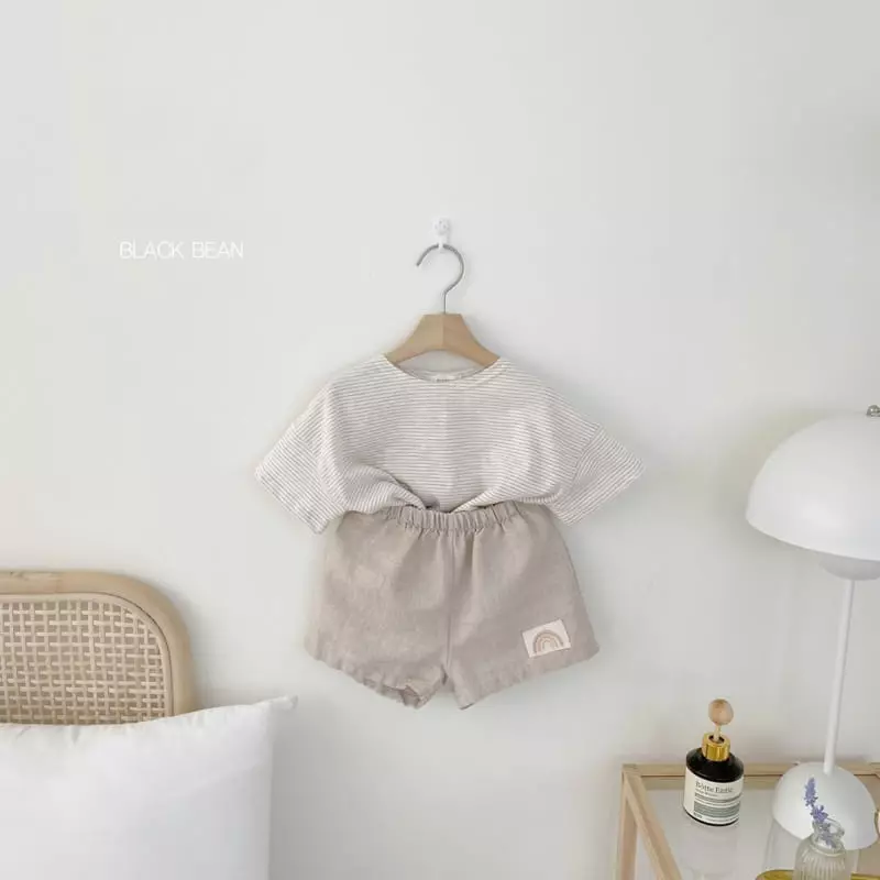Black Bean - Korean Children Fashion - #fashionkids - Romp Top Bottom Set - 5