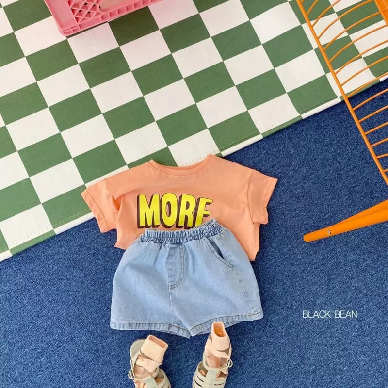 Black Bean - Korean Children Fashion - #fashionkids - More Tee - 6