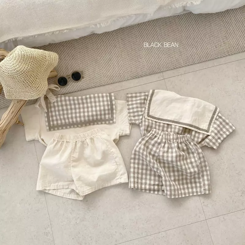 Black Bean - Korean Children Fashion - #kidzfashiontrend - Mood Top Bottom Set - 7