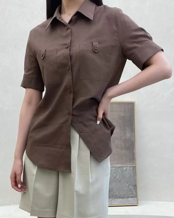 Boheme - Korean Women Fashion - #momslook - Vintage Shirt - 5
