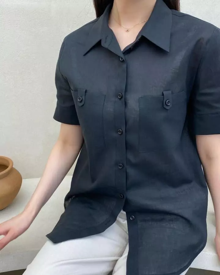 Boheme - Korean Women Fashion - #momslook - Vintage Shirt - 7