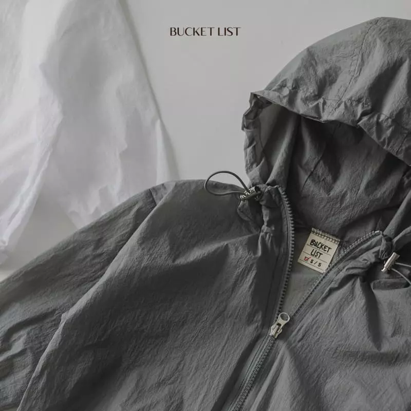 Bucket List - Korean Children Fashion - #Kfashion4kids - Hoody Windbreaker Jumper - 12