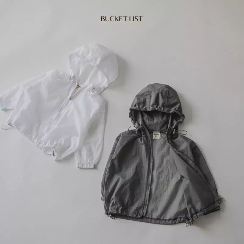 Bucket List - Korean Children Fashion - #stylishchildhood - Hoody Windbreaker Jumper - 4