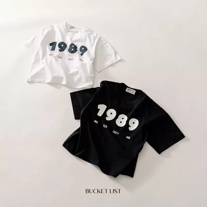 Bucket List - Korean Children Fashion - #childofig - 1989 Tee - 10