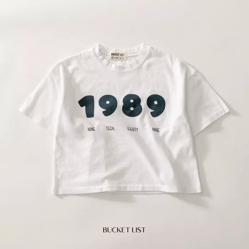 Bucket List - Korean Children Fashion - #fashionkids - 1989 Tee
