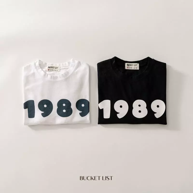 Bucket List - Korean Children Fashion - #kidsstore - 1989 Tee - 3