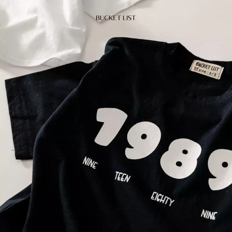 Bucket List - Korean Children Fashion - #littlefashionista - 1989 Tee - 6