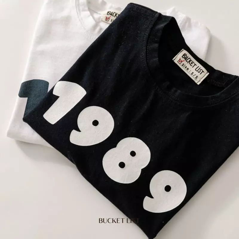 Bucket List - Korean Children Fashion - #minifashionista - 1989 Tee - 8