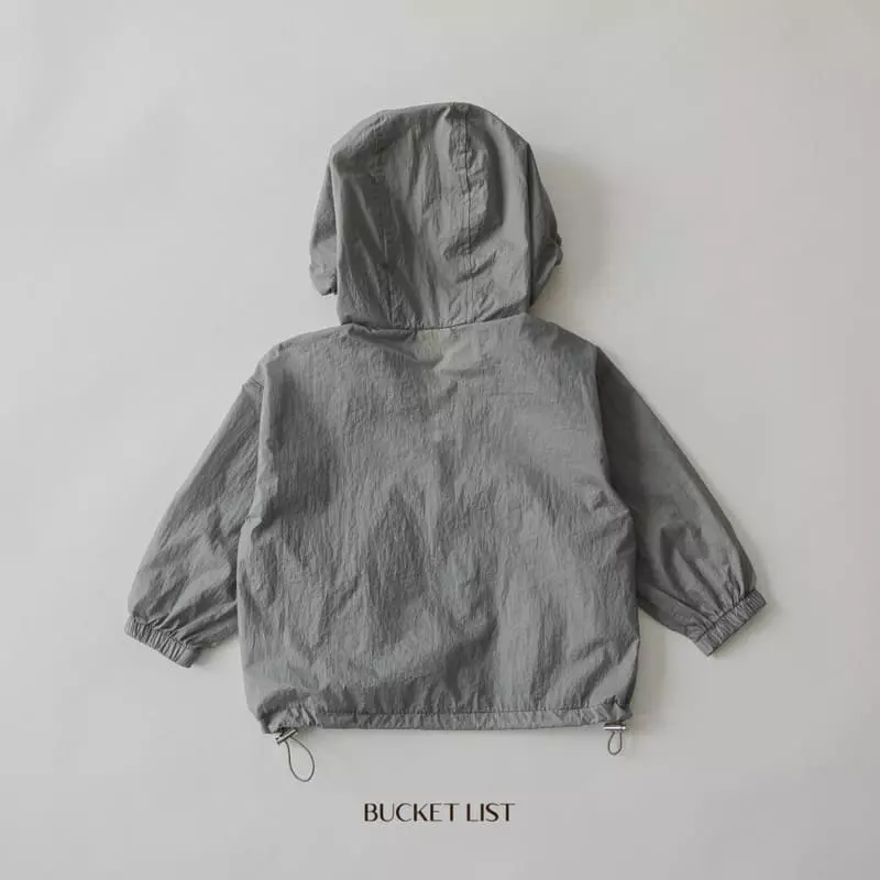 Bucket List - Korean Children Fashion - #stylishchildhood - Hoody Windbreaker Jumper - 3