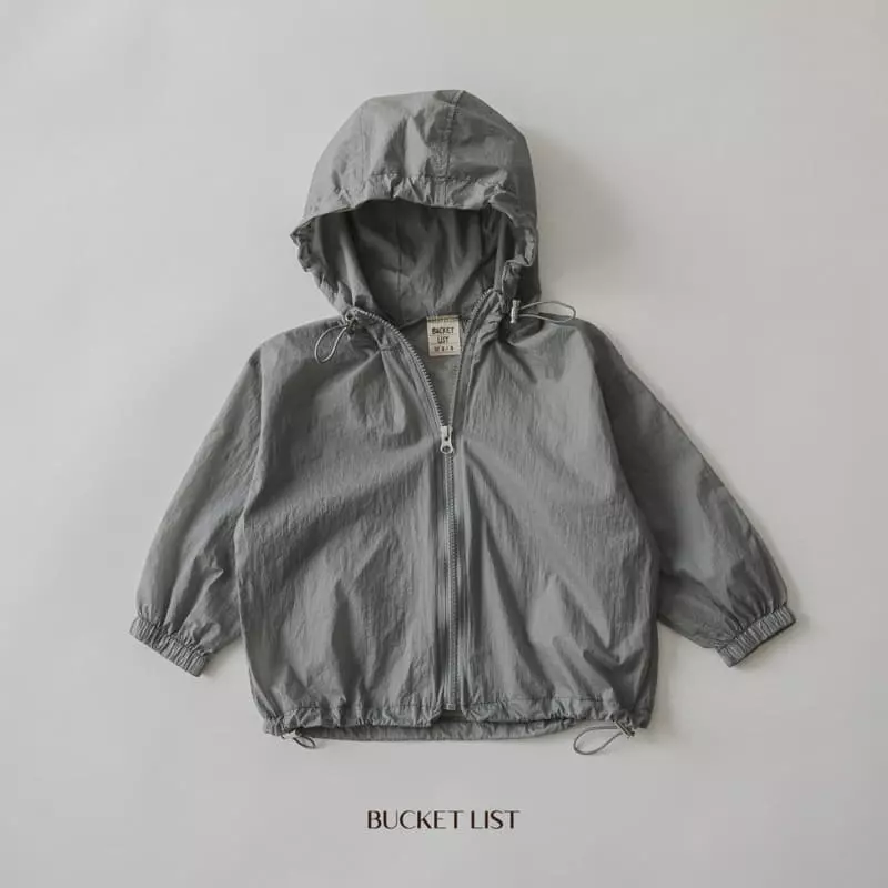 Bucket List - Korean Children Fashion - #toddlerclothing - Hoody Windbreaker Jumper - 2