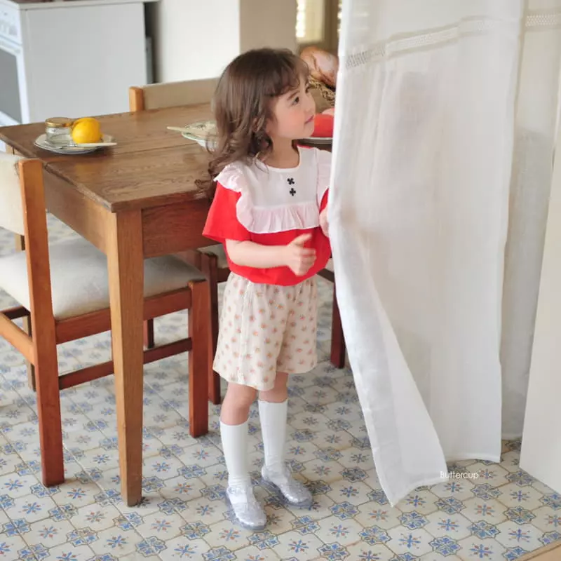 Buttercup - Korean Children Fashion - #childrensboutique - Lotty Waffle Lace Pants - 11