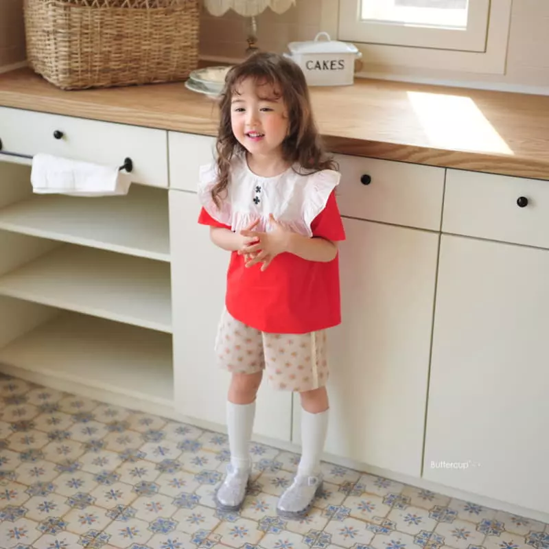 Buttercup - Korean Children Fashion - #designkidswear - Lotty Waffle Lace Pants - 12